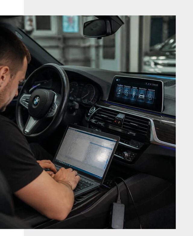 Русификация мультимедиа BMW для авто под ключ в Кольчугине