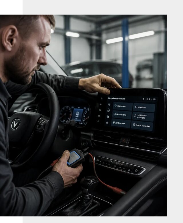 Русификация Changan CS55 и мультимедиа под ключ в Кольчугине