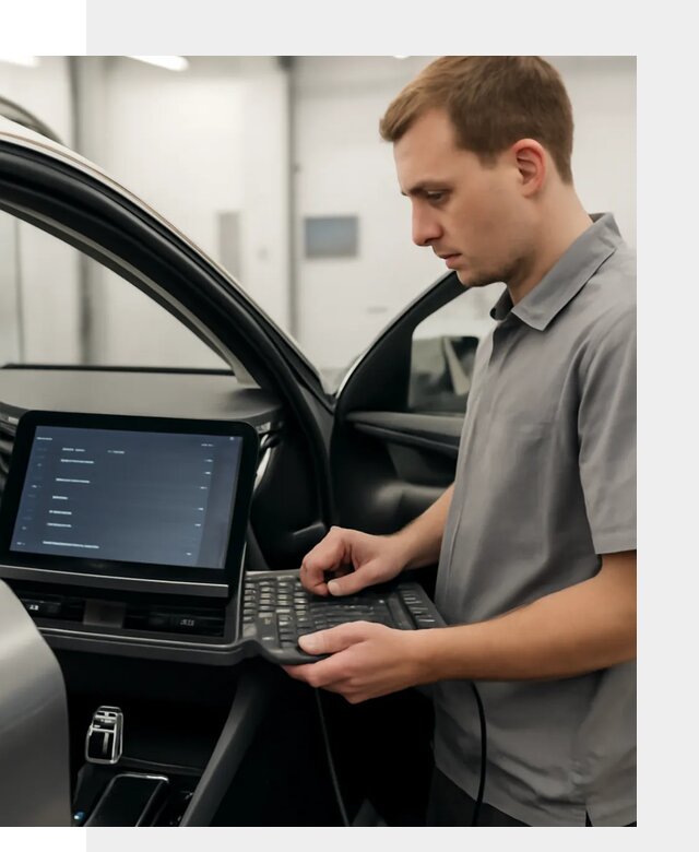 Русификация мультимедиа автомобилей Lynk Co в Кольчугине
