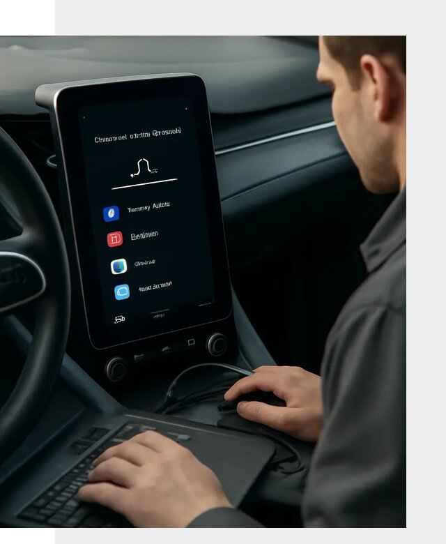 Установка приложений Lynk Co на автомобиль в Кольчугине