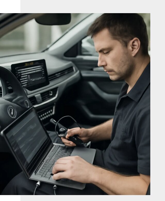 Настройка телематики автомобиля под ключ для авто в Кольчугине