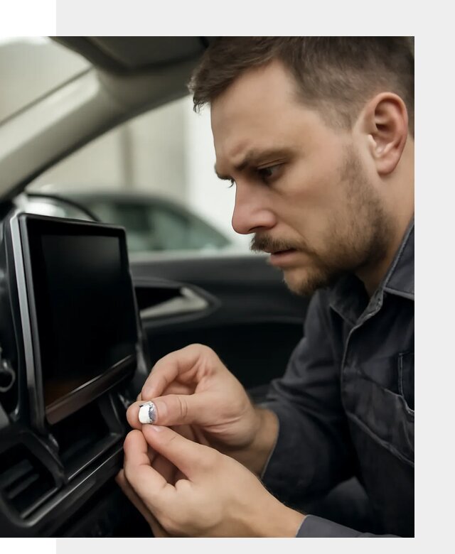 Установка SIM карты в авто для мультимедиа в Кольчугине