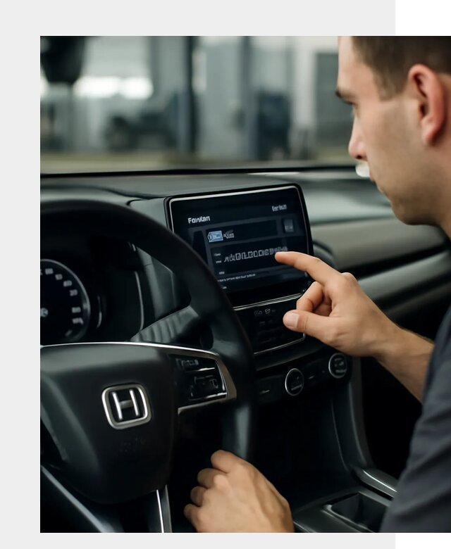 Русификация панели приборов Honda в Кольчугине по цене 5086 ФастМобиль-Кль