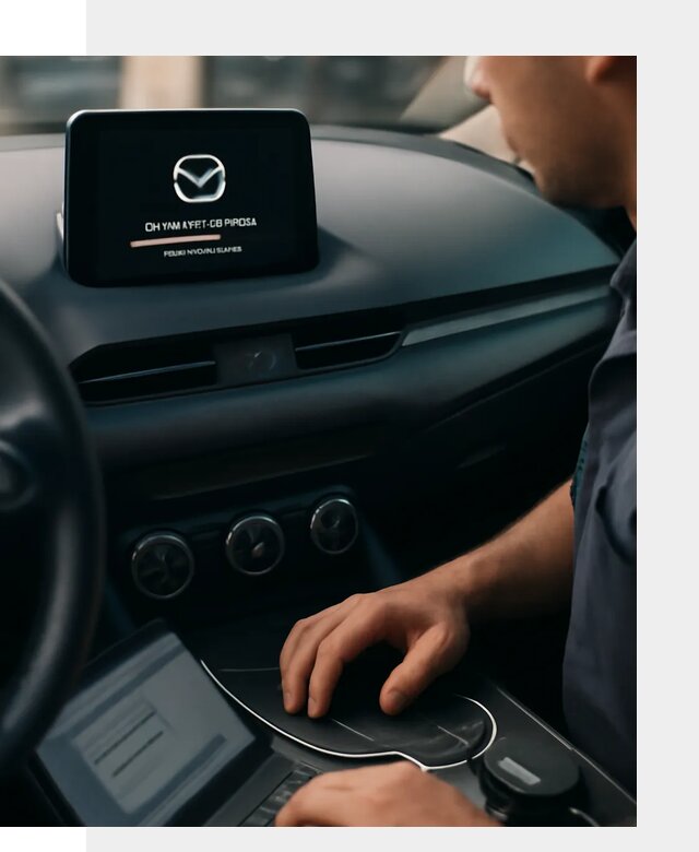 Установка приложений Mazda на мультимедийную систему в Кольчугине